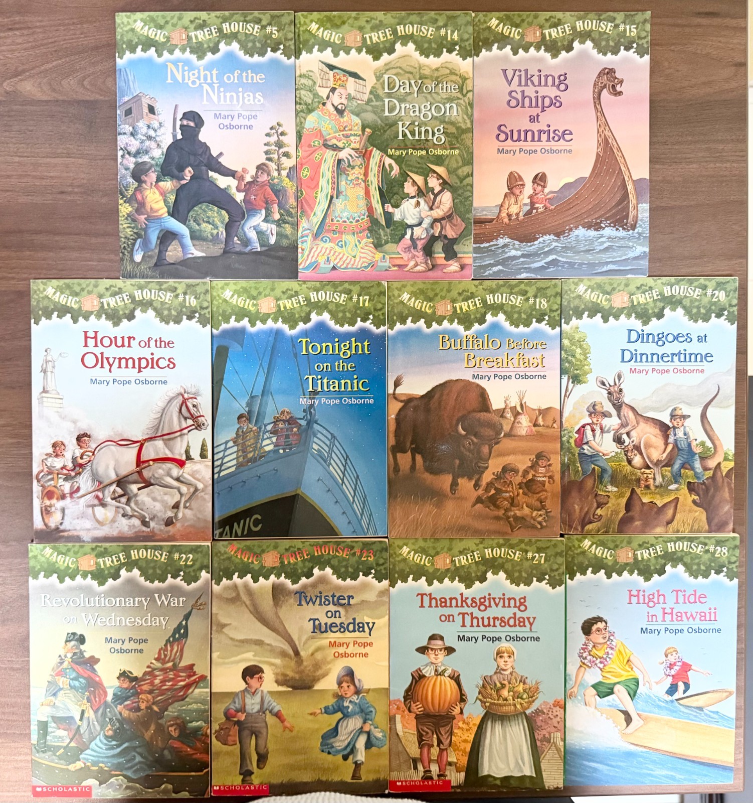 Lot of 11 – Magic Tree House