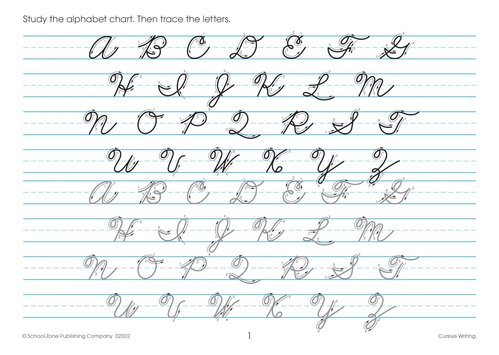Beginner Cursive Handwriting Workbook for Kids Cursive Handwriting Workbook