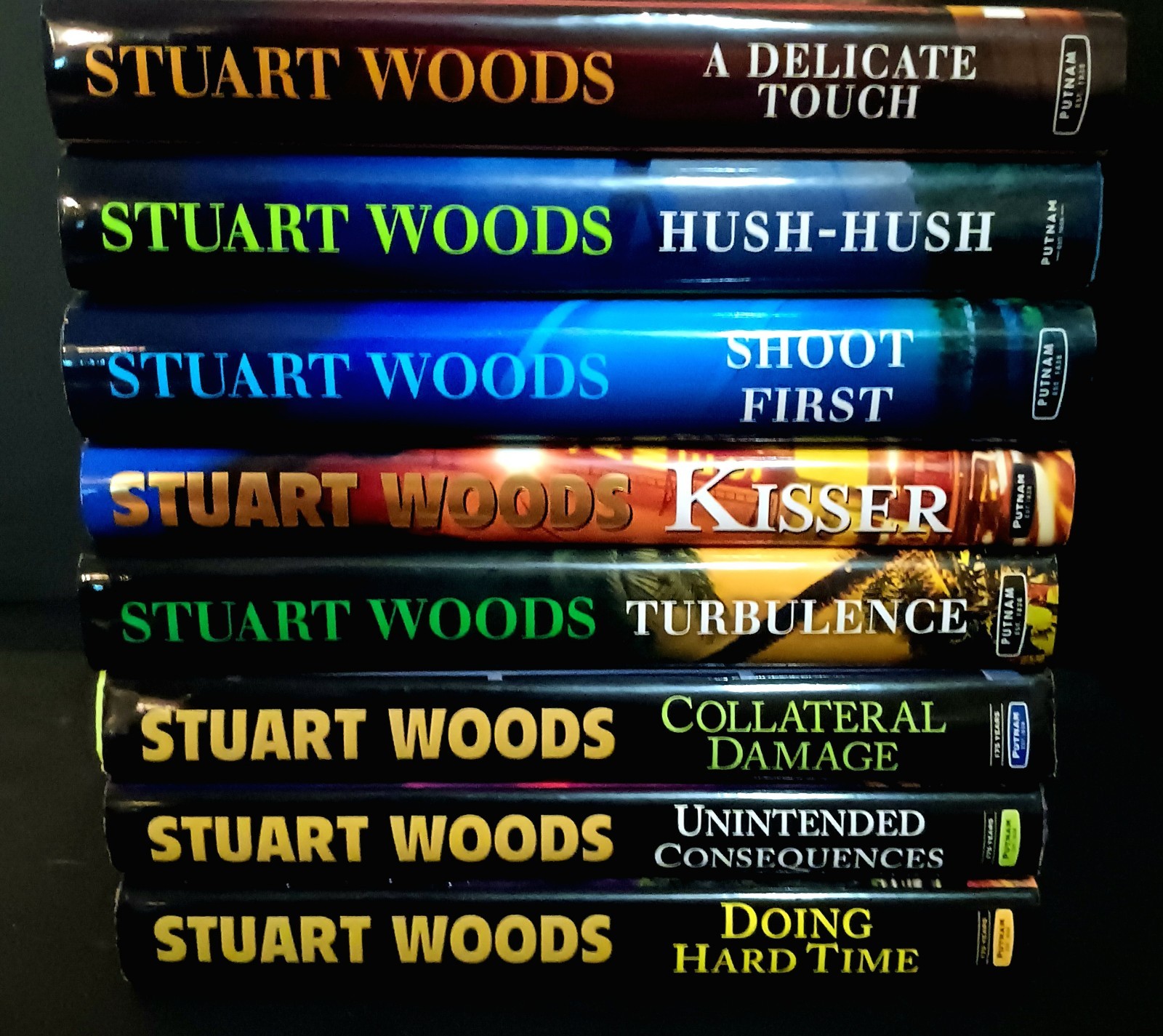 (Lot of 8) Stuart Woods (Stone Barrington Series ) Hardcover Books -Many 1st Ed