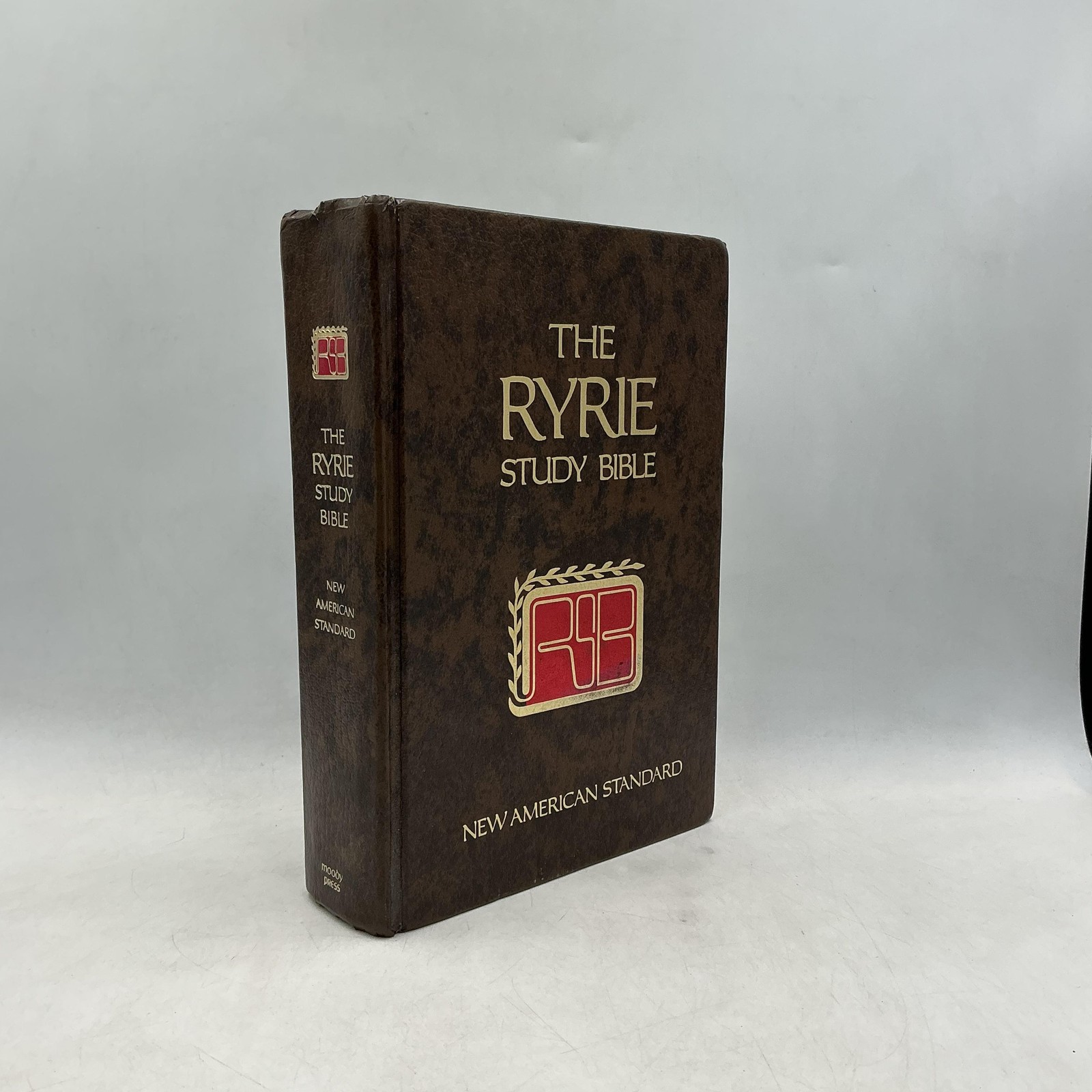 THE RYRIE STUDY BIBLE Charles Caldwell Ryrie 1978 Cloth Brown Moody Press